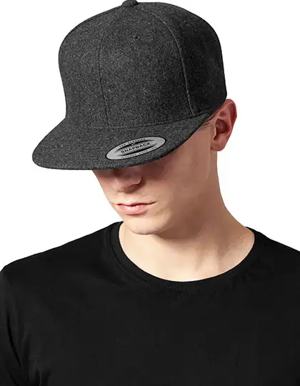 Melton Wool Snapback Cap – Artikelnummer FX6689M