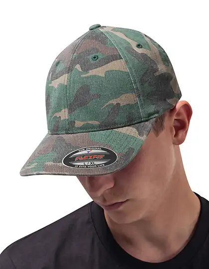 Flexfit Garmet Washed Camo Cap – Artikelnummer FX6977CA