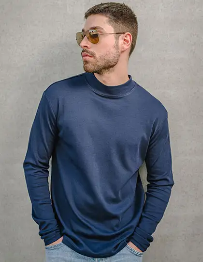 Men´s Premium Highneck Longsleeve Tees – Artikelnummer HRM106