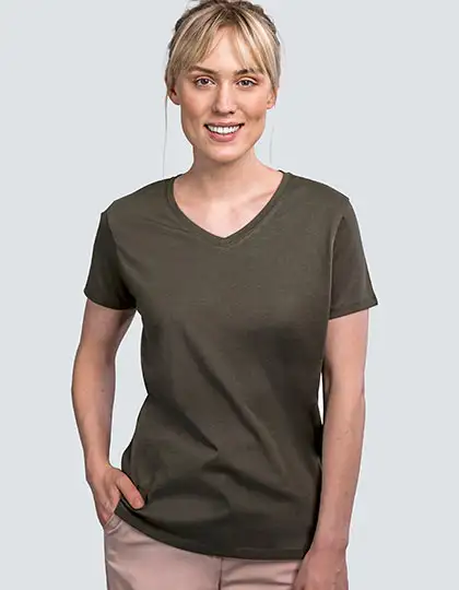 Women´s Luxury V-Neck Tees – Artikelnummer HRM202