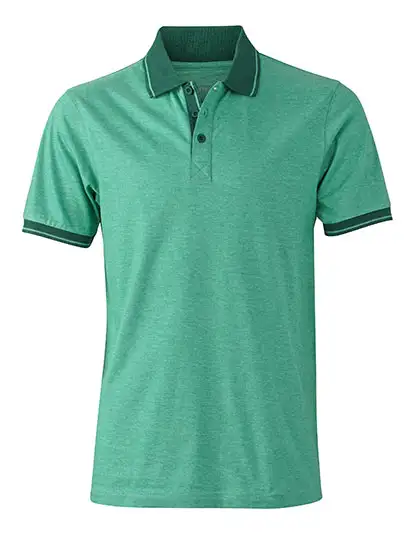 Men´s Heather Polo – Artikelnummer JN706