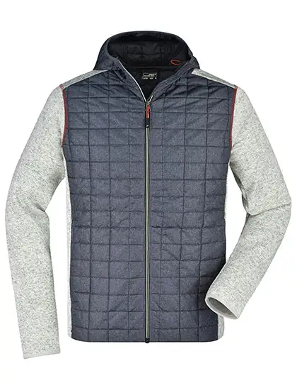 Men´s Knitted Hybrid Jacket – Artikelnummer JN772