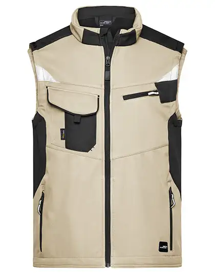 Workwear Softshell Vest -STRONG- – Artikelnummer JN845