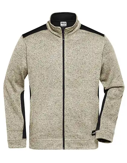 Men´s Knitted Workwear Fleece Jacket -STRONG- – Artikelnummer JN862