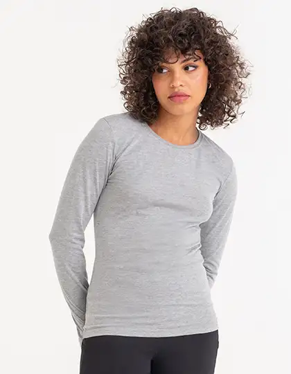 Women´s Long Sleeve Tri-Blend T – Artikelnummer JT002F