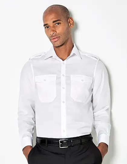 Men´s Tailored Fit Pilot Shirt Long Sleeve – Artikelnummer K134