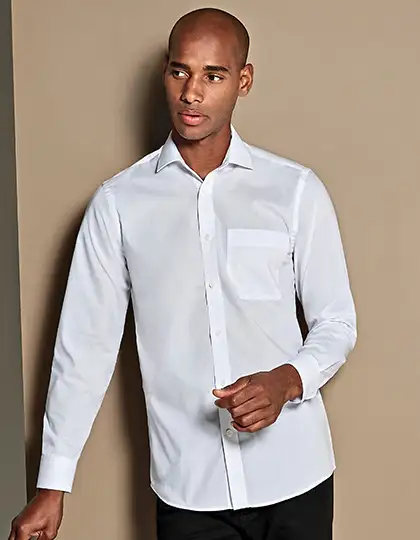 Men´s Tailored Fit Poplin Shirt Long Sleeve – Artikelnummer K142