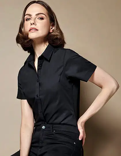 Women´s Tailored Fit Poplin Shirt Short Sleeve – Artikelnummer K241