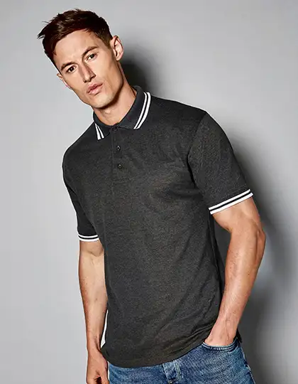 Classic Fit Superwash® 60º Tipped Collar Polo – Artikelnummer K409