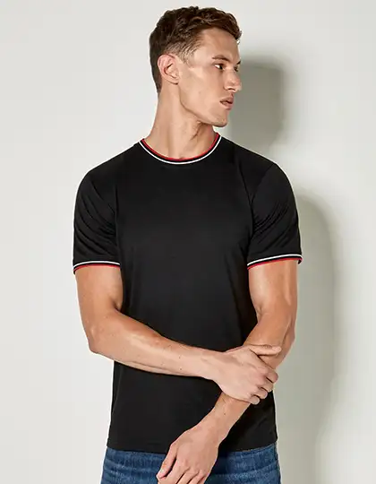 Fashion Fit Tipped Tee – Artikelnummer K519