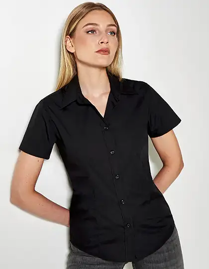 Women´s Classic Fit Workforce Poplin Shirt Short Sleeve – Artikelnummer K728