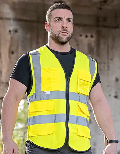 Premium Multifunctional Executive Safety Vest Munich – Artikelnummer KX030