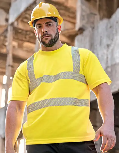 Hi-Vis Broken Reflective Premium T-Shirt Alhambra – Artikelnummer KX072