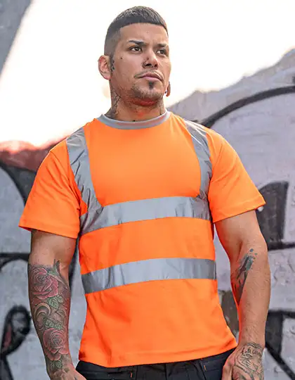 Heavy Duty Polycotton Hi-Vis T-Shirt Barcelona – Artikelnummer KX074