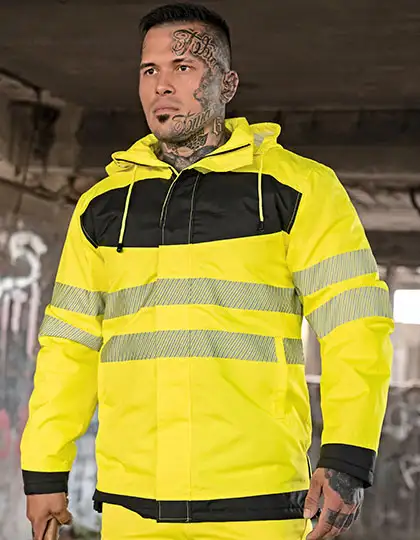 EOS Hi-Vis Workwear Parka With Printing Area – Artikelnummer KX1004