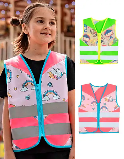 Children´s Safety Vest Action Fantasy CO² Neutral – Artikelnummer KX124K