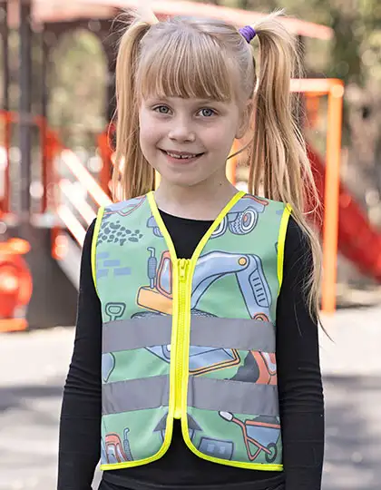 Children´s Safety Vest Action Working Heroes CO² Neutral – Artikelnummer KX125K