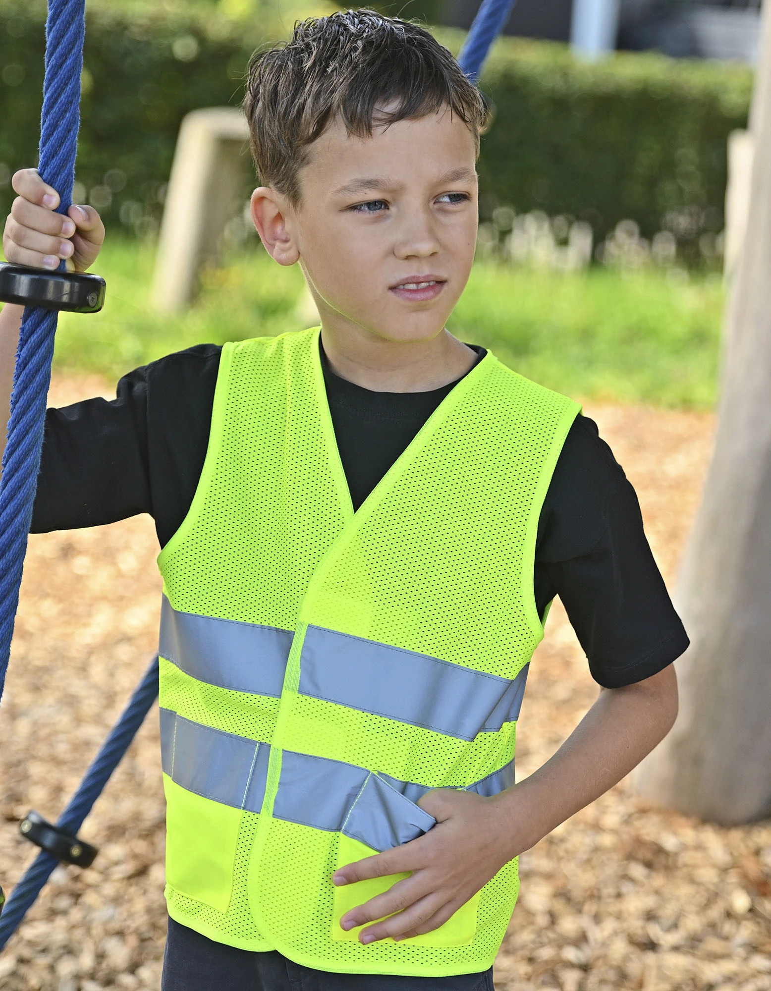 Mesh Safety Vest for Children Korfu – Artikelnummer KX128K