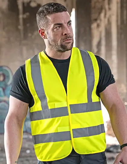 Hi-Vis Safety Vest With 4 Reflective Stripes Hannover – Artikelnummer KX140