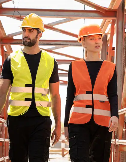 Hi-Vis Mesh Safety Vest Thessaloniki – Artikelnummer KX502