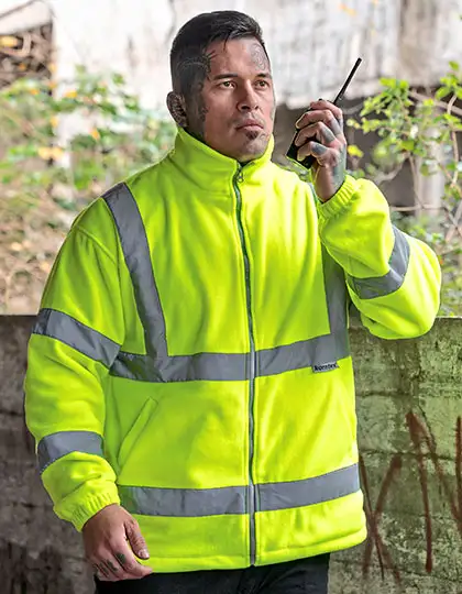 Hi-Vis Safety Fleece-Jacket Bergen – Artikelnummer KX800