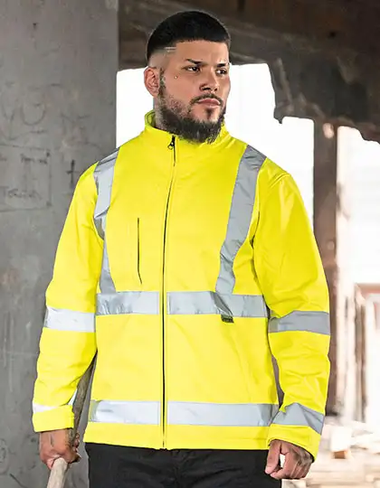 Hi-Vis Safety Softshell Jacket Turku – Artikelnummer KX807