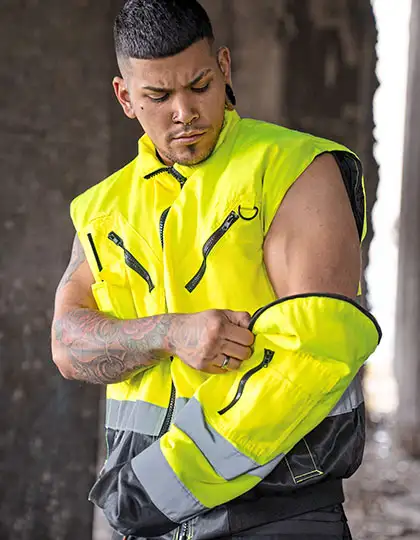Robust 4-in-1 Hi-Vis Pilot Jacket Oslo – Artikelnummer KX809S
