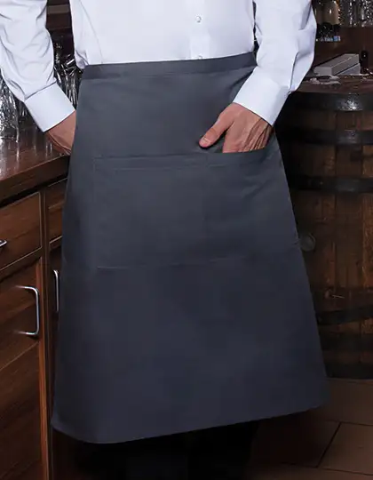 Bistroschürze Basic mit Tasche – Artikelnummer KY112