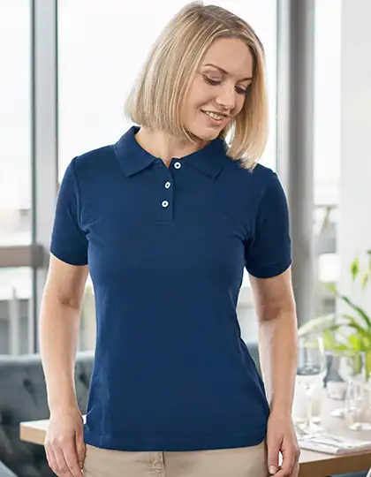 Damen Workwear Poloshirt Modern-Flair – Artikelnummer KY142
