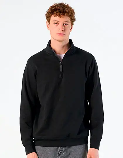 Men´s Zip High Collar Sweatshirt Stan – Artikelnummer L02088