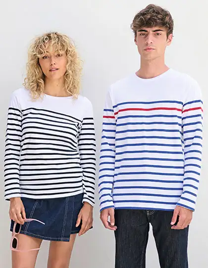 Men´s Long Sleeve Striped T-Shirt Matelot – Artikelnummer L03099