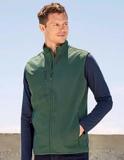 Men´s Falcon Zipped Softshell Bodywarmer – Artikelnummer L03825