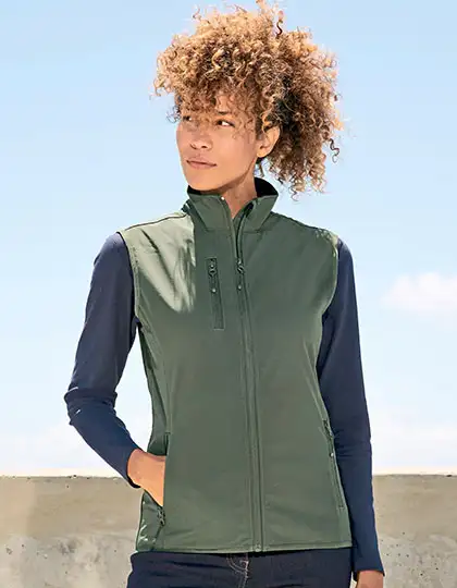 Women´s Falcon Zipped Softshell Bodywarmer – Artikelnummer L03826