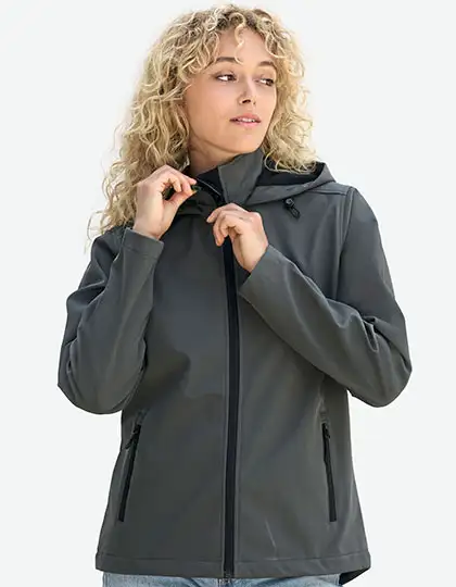 Women´s Race Softshell Hooded Jacket – Artikelnummer L04448