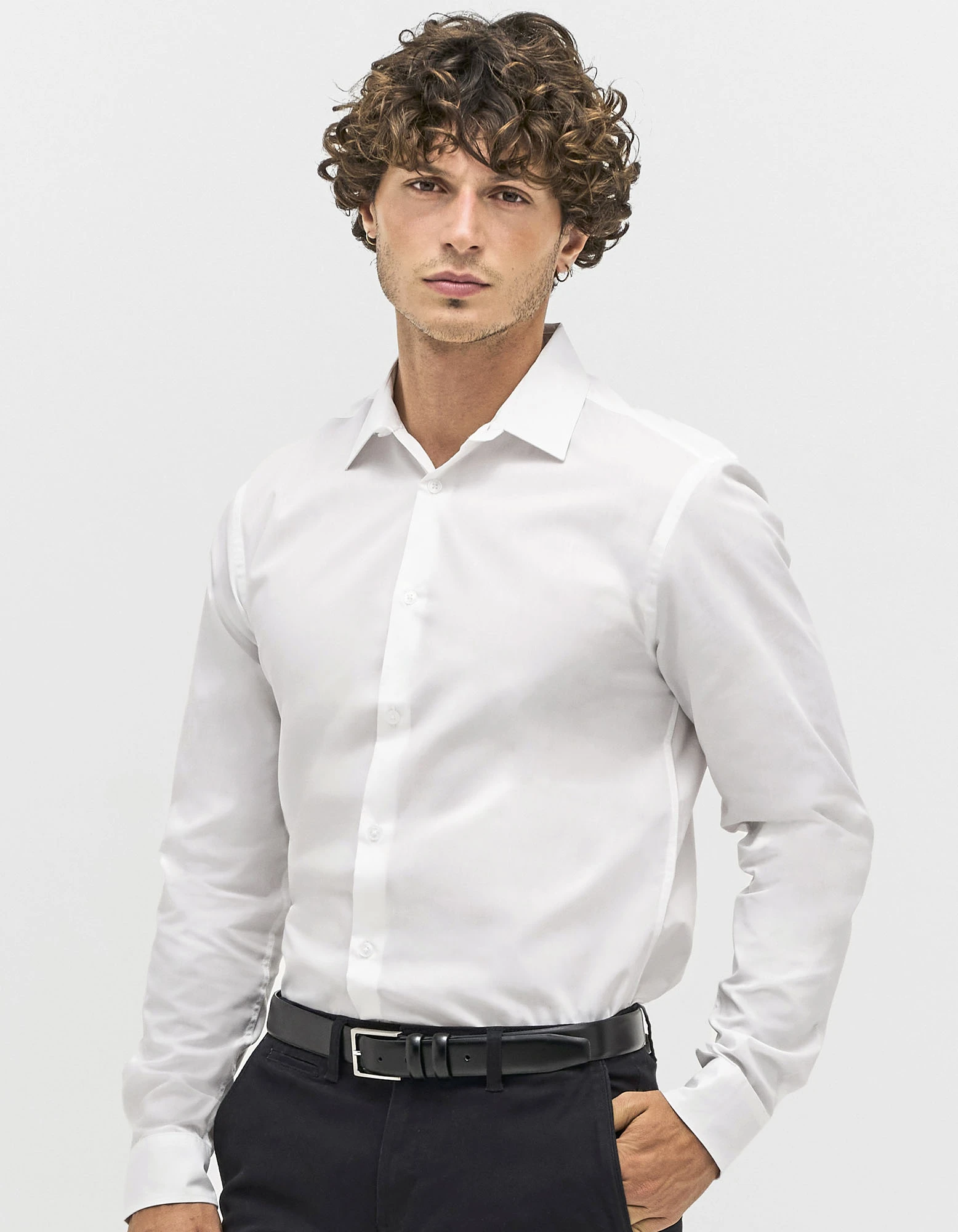 Men´s Poplin Shirt Long Sleeve Bailey – Artikelnummer L04770