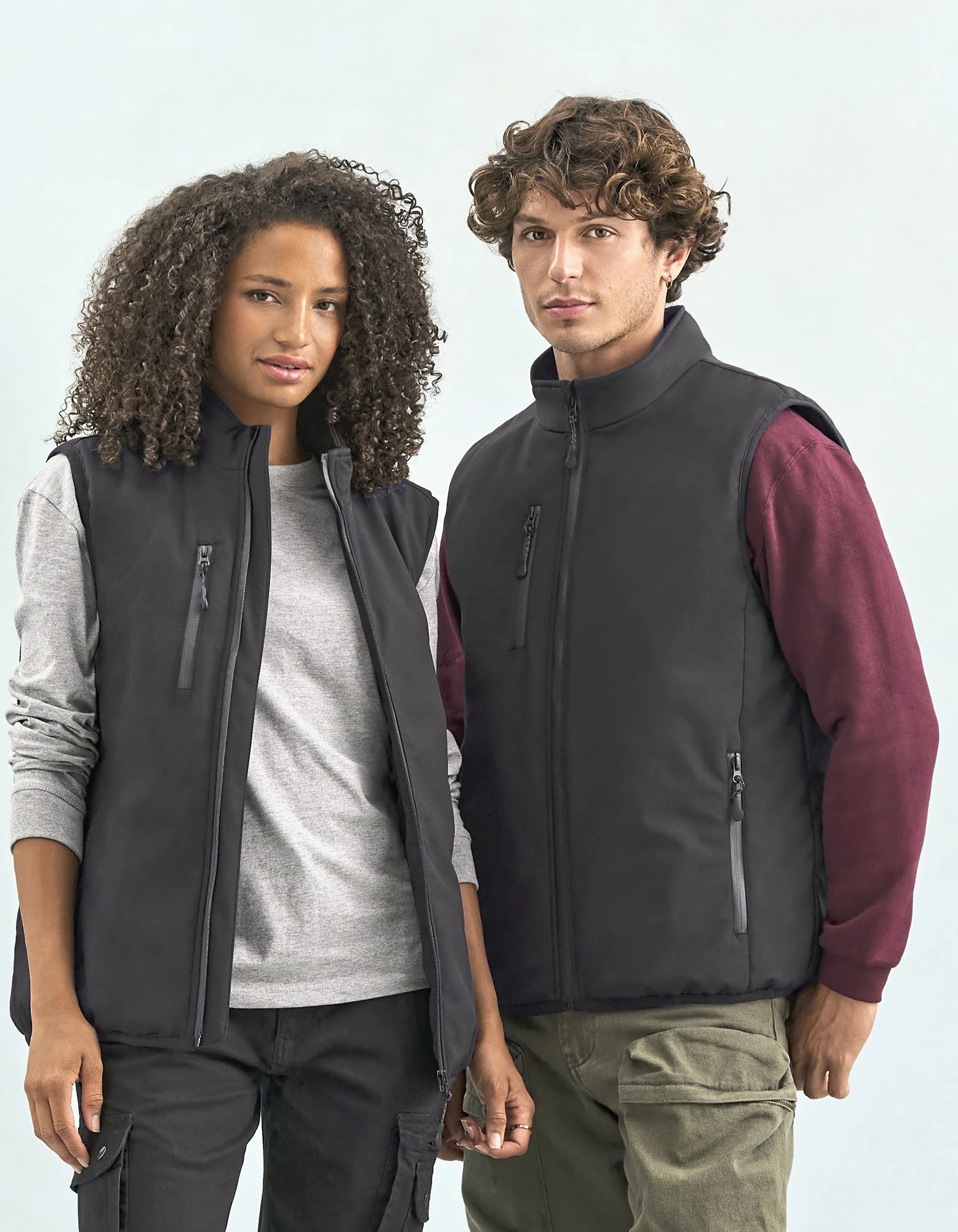 Unisex Lined Softshell Bodywarmer Falcon – Artikelnummer L04809