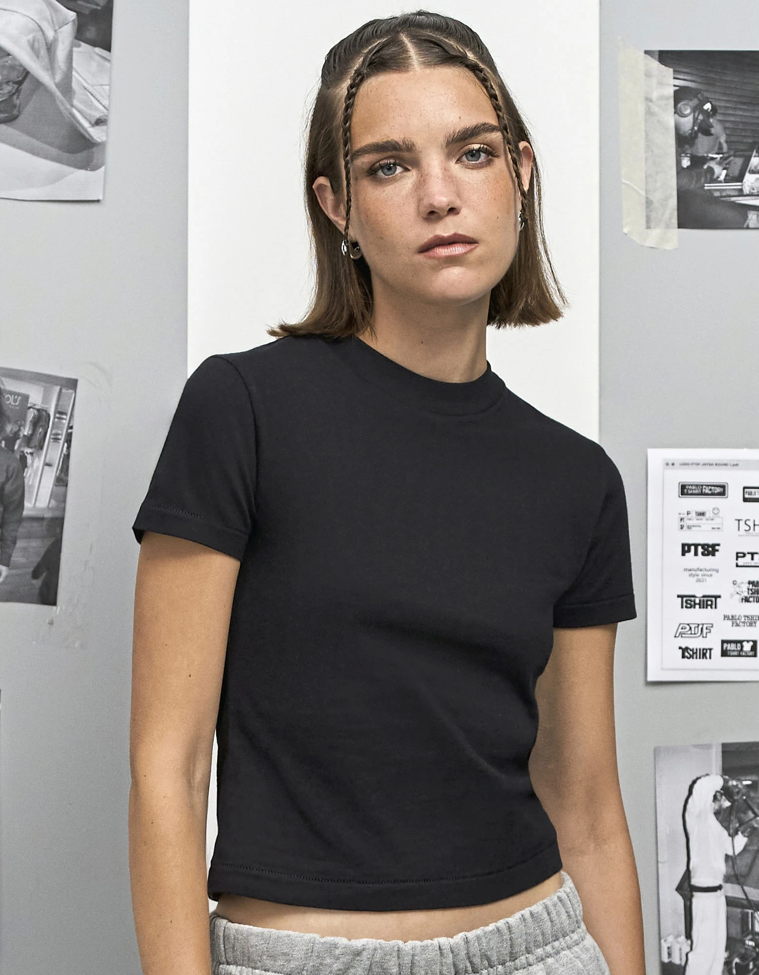 Women´s Cropped T-Shirt Lilia – Artikelnummer L04811