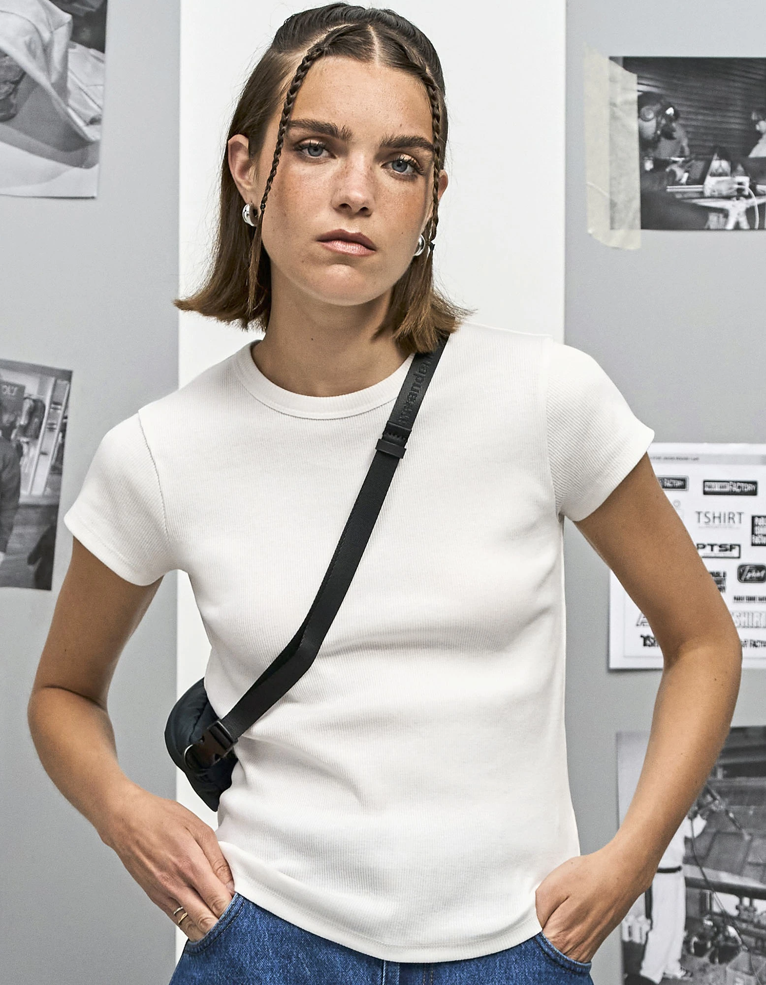 Women´s Ribbed T-Shirt Sara – Artikelnummer L04814