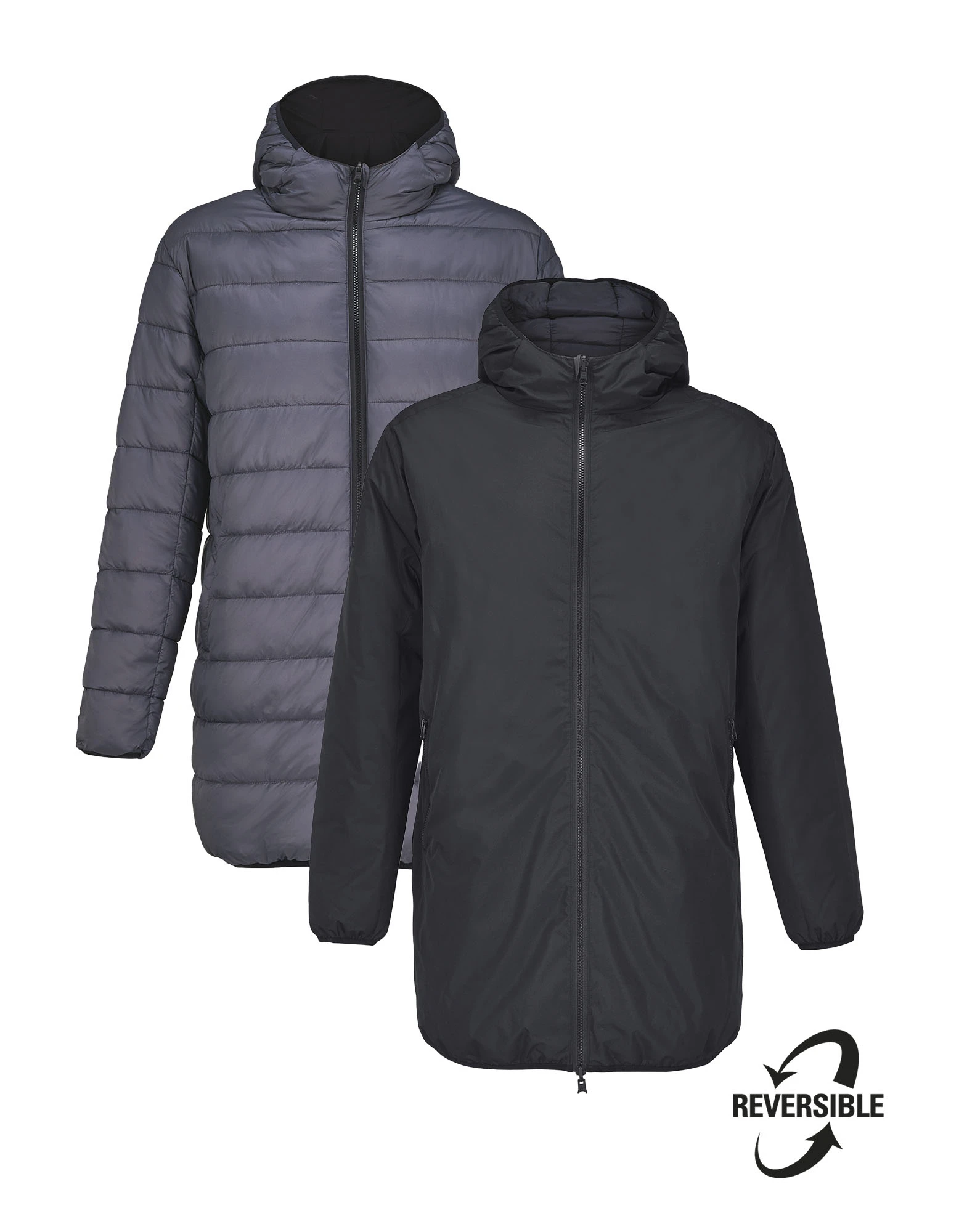 Unisex Reversible Parka Reverse – Artikelnummer L04815