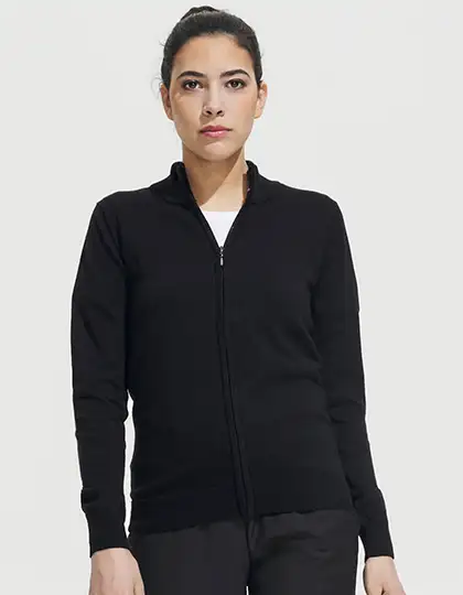 Women´s Zipped Knitted Cardigan Gordon – Artikelnummer L414