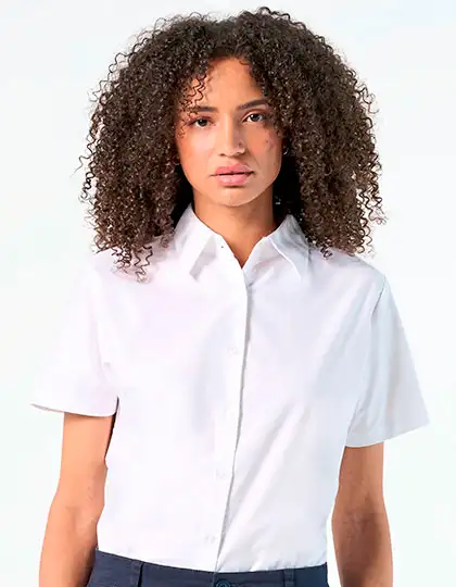 Women´s Oxford-Blouse Elite Short Sleeve – Artikelnummer L610