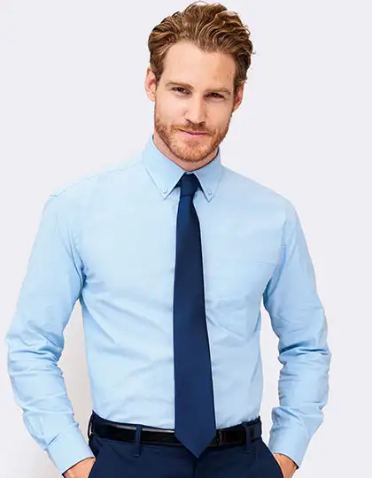 Men´s Oxford-Shirt Boston Long Sleeve – Artikelnummer L613