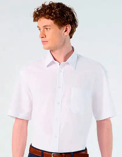 Popeline-Shirt Bristol Short Sleeve – Artikelnummer L622