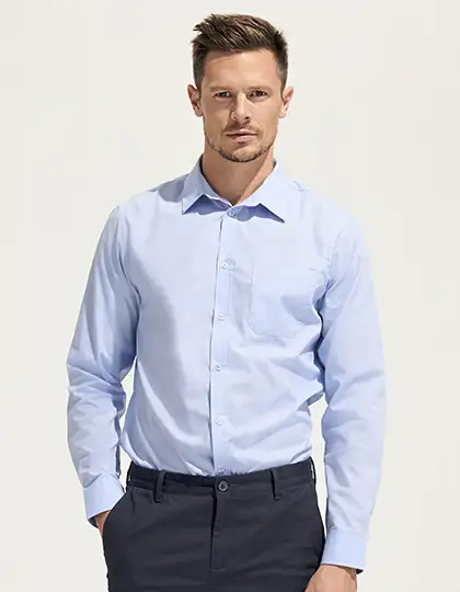 Popeline-Shirt Baltimore Long Sleeve – Artikelnummer L623
