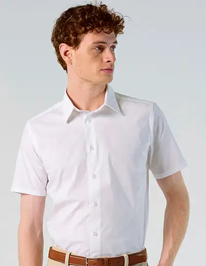 Men´s Stretch-Shirt Broadway Short Sleeve – Artikelnummer L632