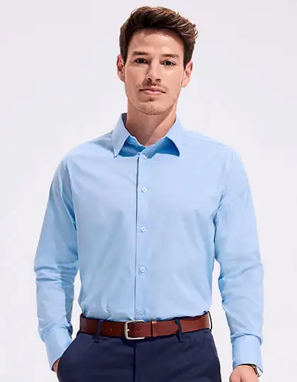 Men´s Stretch-Shirt Brighton Long Sleeve – Artikelnummer L633