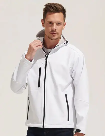 Men´s Hooded Softshell Jacket Replay – Artikelnummer L848