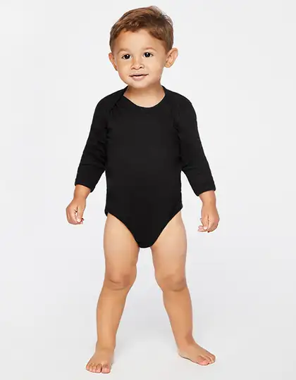 Infant Fine Jersey Long Sleeve Bodysuit – Artikelnummer LA4411N