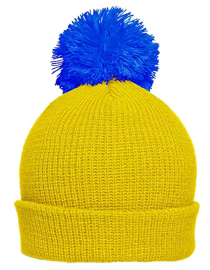 Pompon Hat With Brim – Artikelnummer MB7967
