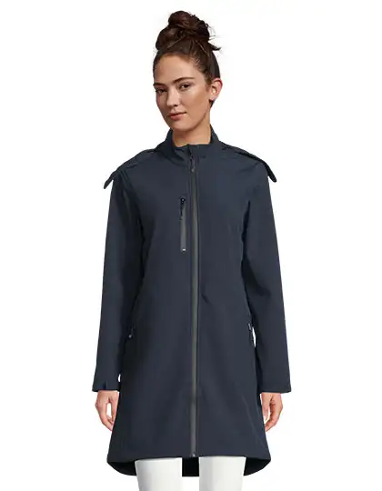 Women´s Long Softshell Coat Achille – Artikelnummer NB3794